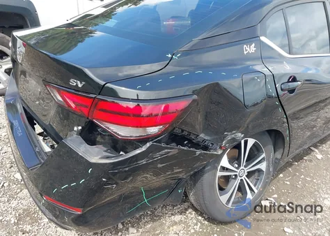 2022 Nissan Sentra Sv Xtronic Cvt из США, поврежденный, VIN 3N1AB8CV3NY284289